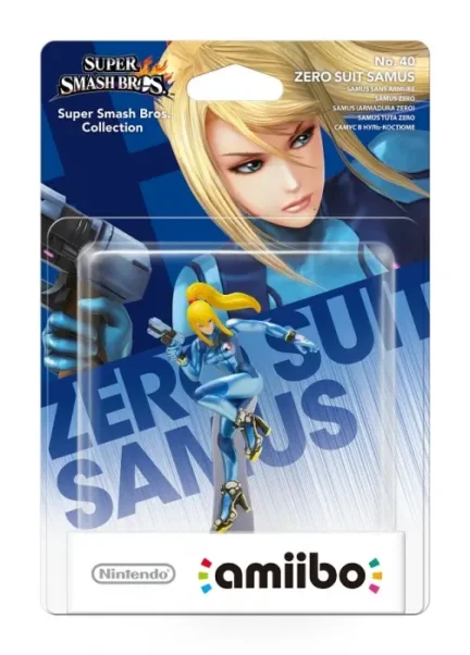 name-original-36-432x602 Nintendo Amiibo Character - Zero Suit Samus (Super Smash Bros. Collection) - (Bontatlan)