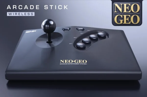 NeoGeo AES+ Wireless Arcade Stick (Black) - (Bontatlan)