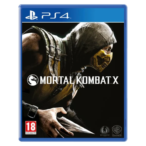 playstation4-mortal-kombat-x Mortal Kombat X PlayStation PS4 játék - (Bontatlan)
