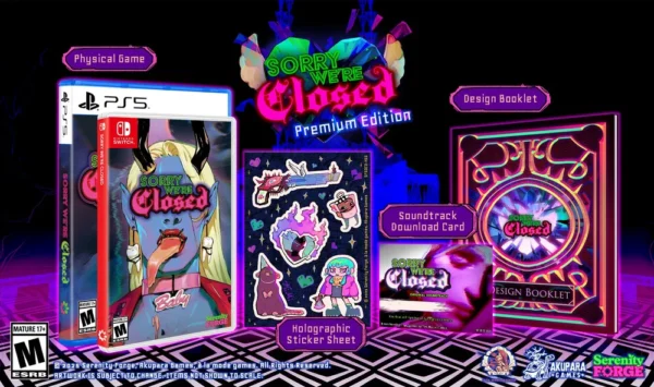 sorry-we-re-closed-premium-edition-playstation-ps5-jatek-bontatlan-40112 Sorry We're Closed - Premium Edition PlayStation PS5 játék - (Bontatlan)