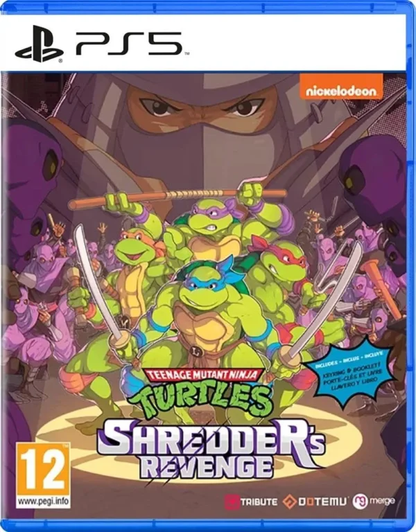 Teenage Mutant Ninja Turtles: Shredder's Revenge PlayStation PS5 játék - (Bontatlan)