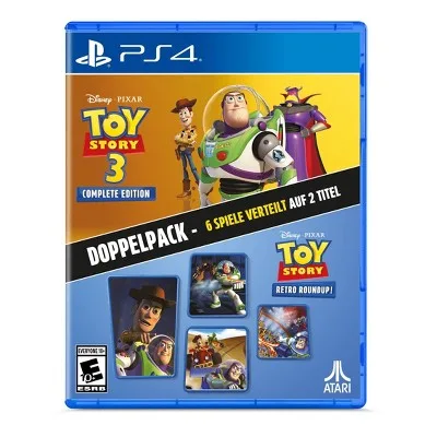 Toy Story: Retro Roundup! + Toy Story 3 Complete Edition Double Pack PS4 - (Bontatlan)