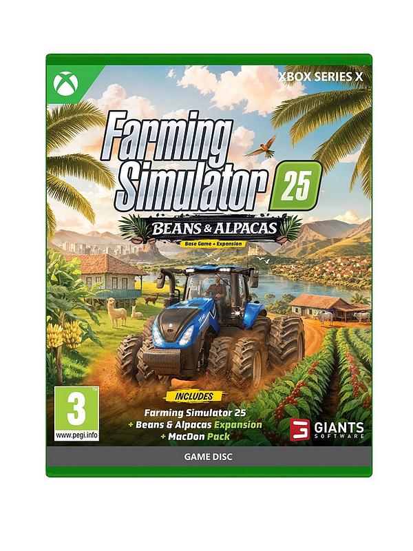 X9EZM_SQ1_0000000088_NO_COLOR_SLf Farming Simulator 25 - Beans & Alpacas Edition Xbox Series játék X - (Bontatlan)